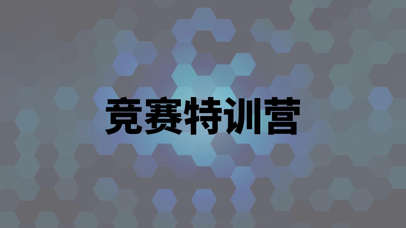 竞赛特训营
